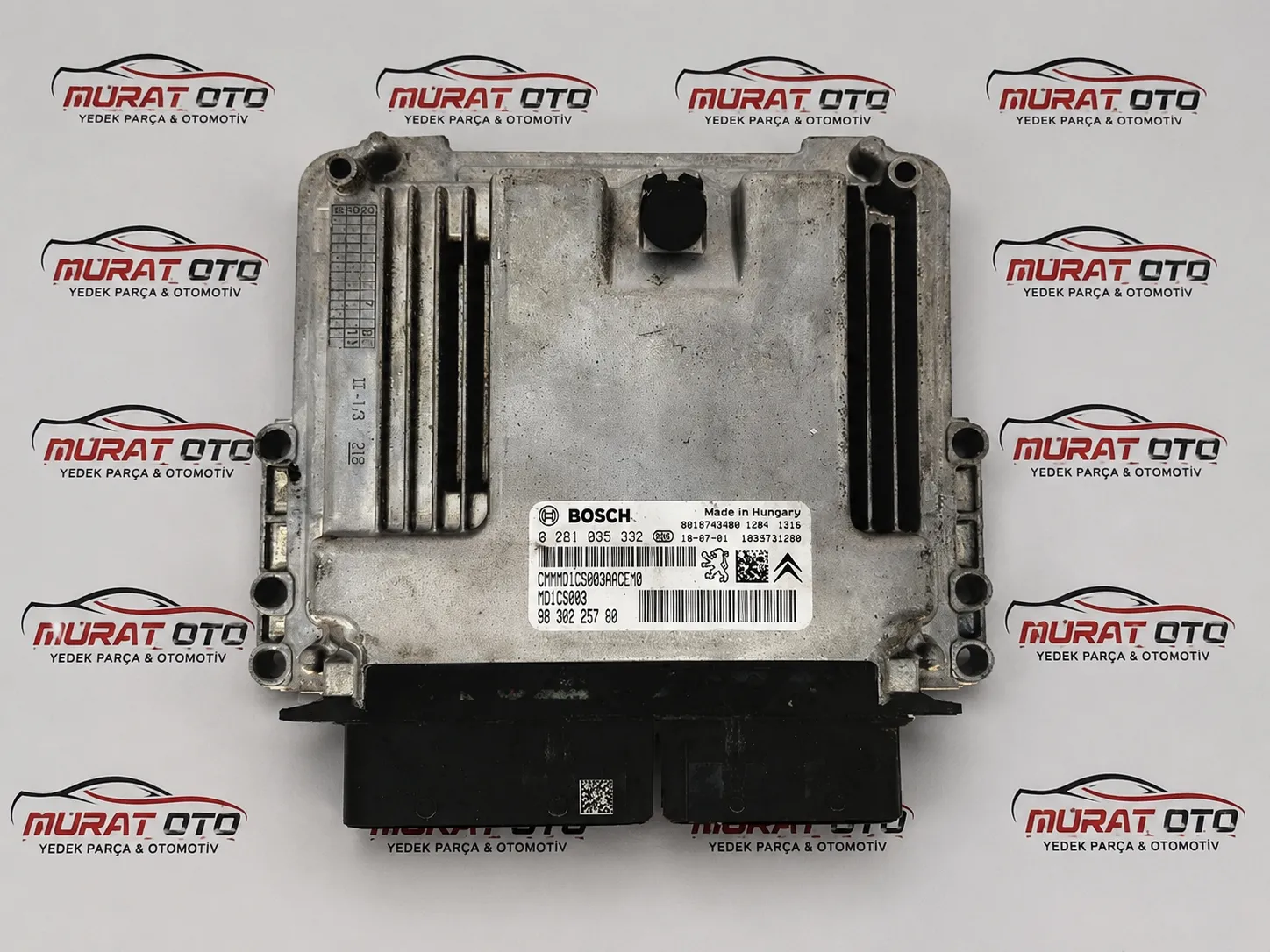 MD1CS003 Motor Beyni (PSA PEUGEOT 9842772380 0281037008 MD1CS003 ECU MOTOR BEYNİ)